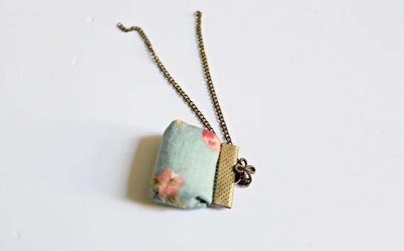 DIY vintage necklace 7